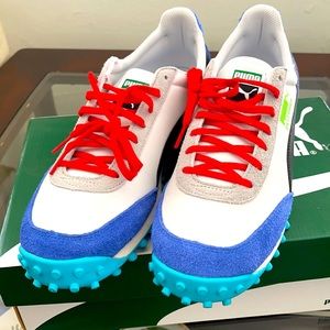 Puma men’s fast rider ride on sneakers.